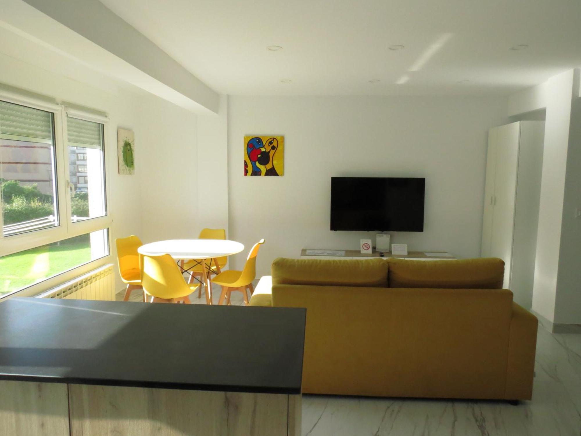 Apartamento Jardin Deluz, Con Wifi Y Parking Privado Gratis Santander Bagian luar foto